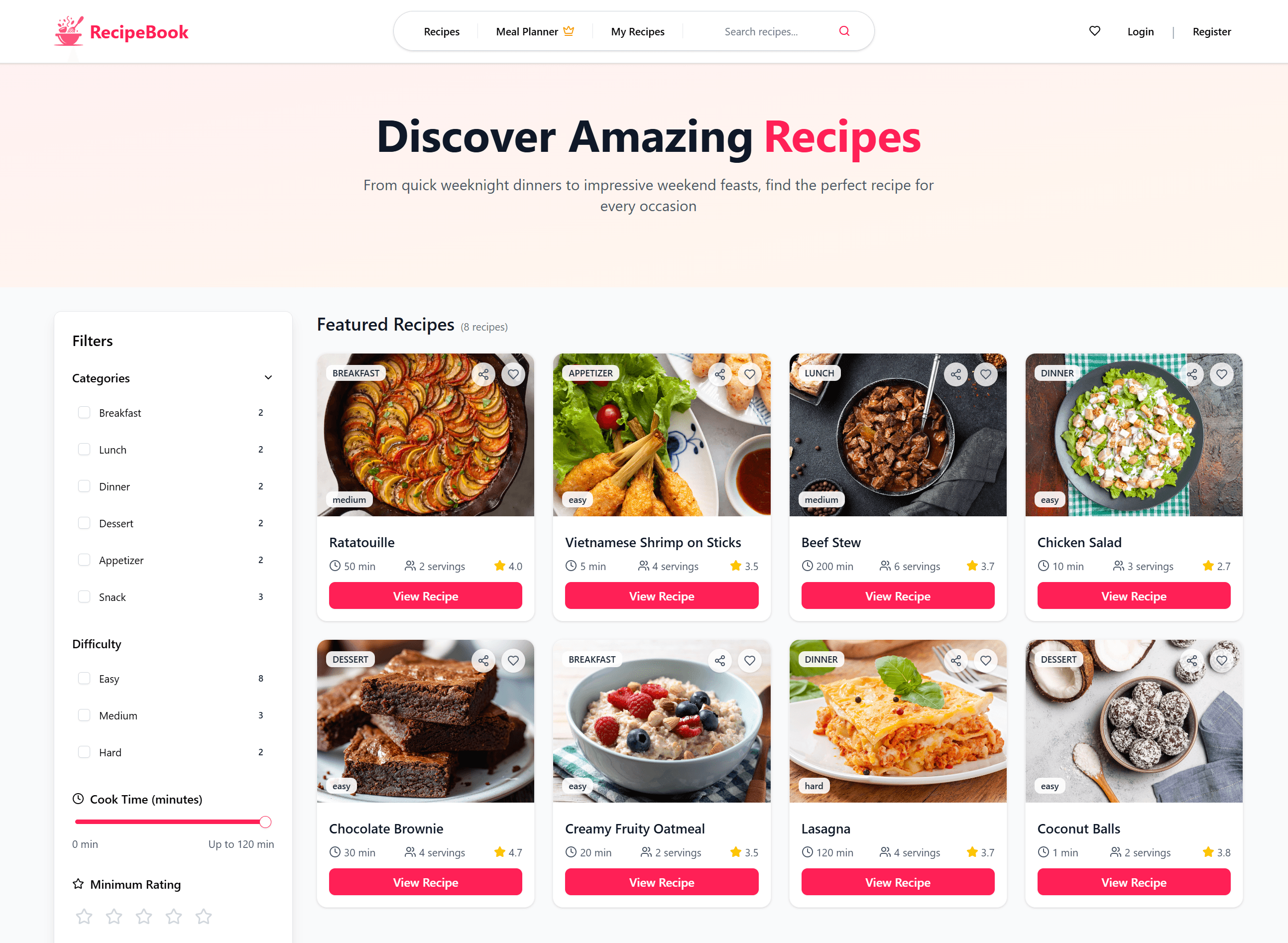 Receptoldal projektmunka Receptoldal projektmunka