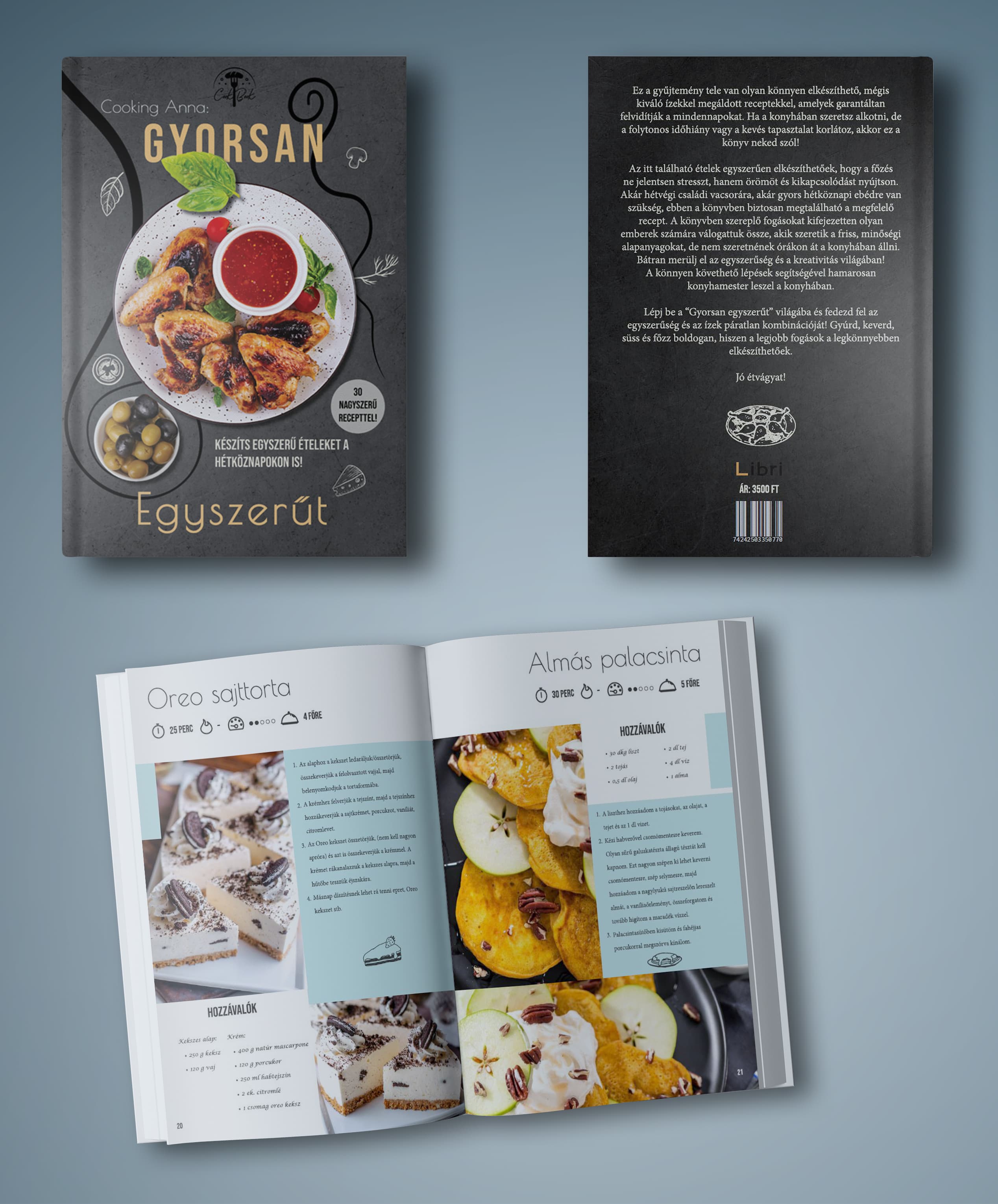 Saját receptkönyv - Vizsgamunka Saját receptkönyv - Vizsgamunka